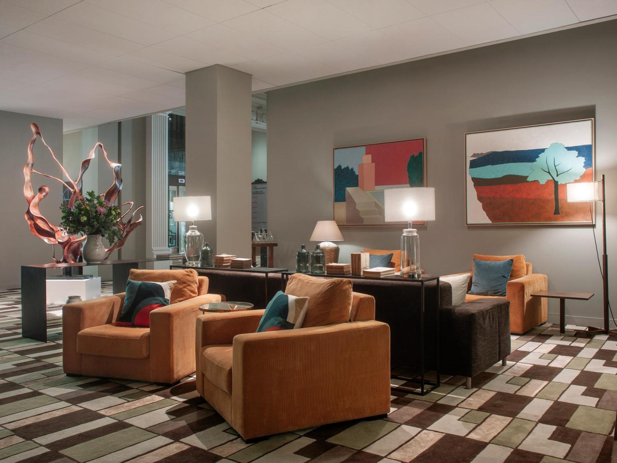 Grand Hotel Central, Small Luxury Hotels Barcelona Exterior foto The lobby of the Westin